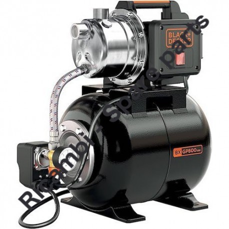 Black&Decker Parts for Self-Priming Pump BXGP800XBE
