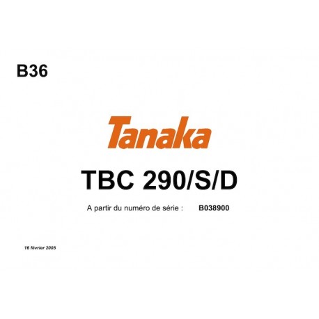 Tanaka Spare Parts for Brushcutter TBC-290