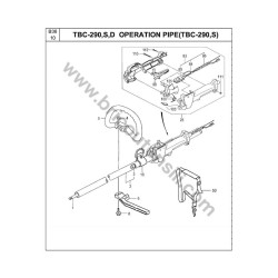 Tanaka Spare Parts for Brushcutter TBC-290 - Drawing 9
