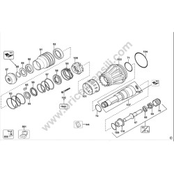 DEWALT D25902K Type 1 Demolition Hammer Spare Parts - Drawing 1