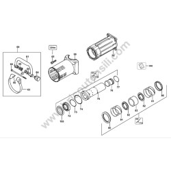 DEWALT D25902K Type 1 Demolition Hammer Spare Parts - Drawing 2