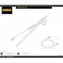 Ricambi DeWalt per Idropulitrice DXPW001CE - Accessori Standard