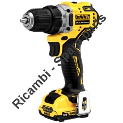 DEWALT DCD701D2 Cordless Drill Type 2 Spare Parts