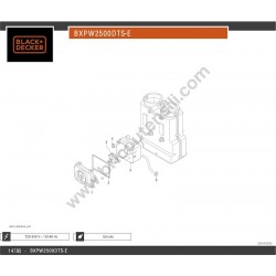 Black+Decker Parts for Pressure Washer BXPW2500DTS-E - Electric Circuit