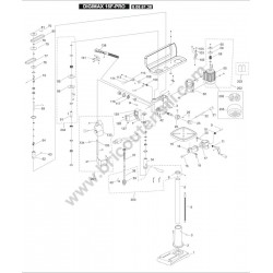 FEMI Drill Press DIGI MAX 16F PRO Spare Parts - Drawing