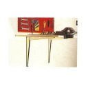 Folding Shelf White 30 cm