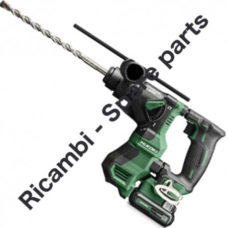 Hikoki DH12DD Cordless Rotary Hammer Parts