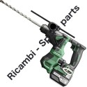 Hikoki DH18DPA Cordless Rotary Hammer Parts