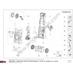 Lavor Pressure Cleaner FURY EXTRA 135 Parts - Drawing