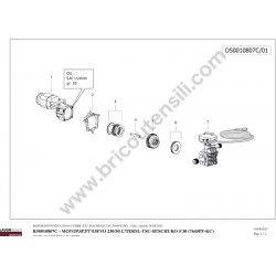 Lavor Pressure Cleaner FURY EXTRA 135 Parts - Drawing 1