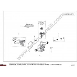 Lavor Pressure Cleaner FURY EXTRA 135 Parts - Drawing 3