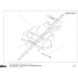Ricambi Lavor per Lavasciuga Pavimenti Fit 35B Li - Esploso - 1