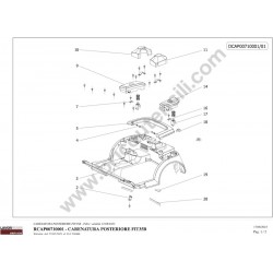 Ricambi Lavor per Lavasciuga Pavimenti Fit 35B Li - Esploso - 2