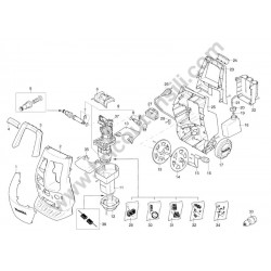 Makita Spare Parts for Pressure Washer HW111 - Drawing