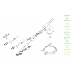 Makita Spare Parts for Pressure Washer HW111