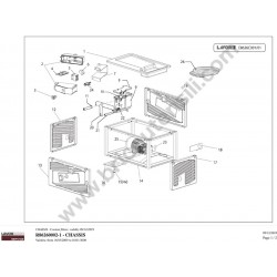 Lavor Original Parts for Pressure Cleaner MCHPV 1515LP - Drawing
