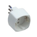 Adattatore "Schuko" con Spina Maschio