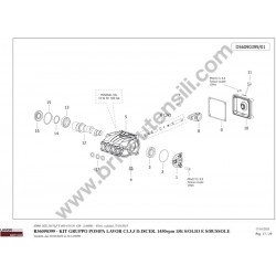 Ricambi Lavor per Idropulitrice LKX 2015LP - Esploso 6