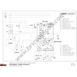 Lavor Pressure Cleaner LKX 2015LP Spare Parts - Drawing 12