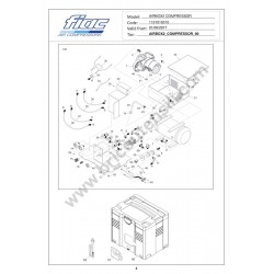FIAC AIRBOX2 F3002 Spare Parts - Drawing