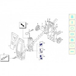 Black&Decker Spare Parts for Pressure Washer PW 1400 X