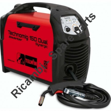 Technomig 150 DUAL SYNERGIC 230V NEW Spare Parts
