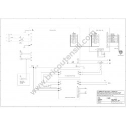 Telwin Spare Parts for Inverter Welding TECHNOLOGY TIG 230 DC-HF/LIFT - Wire Diagram