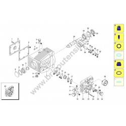 Ricambi per Idropulitrice ARSG PROLINER XPRO 9.14 RLW - Esploso 3
