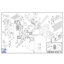 FIAC AIRBLOK40 Spare Parts - Drawing
