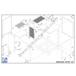 FIAC AIRBLOK40 Spare Parts - Drawing 2