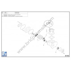 FIAC Parts for Super Silent Rotary Screw Compressor AIRBLOK 50 - B170D