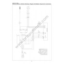 Ricambi Telwin per Saldatrici Telmig 251/2 Turbo - Schema Elettrico