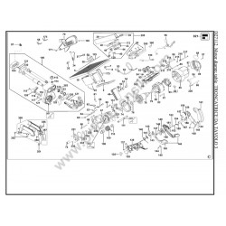 Dewalt D27112 Type 3 Table Top Mitre Saw Spare Parts - Drawing