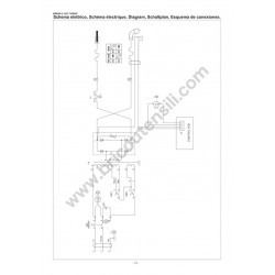 Ricambi Telwin per Saldatrici Bimax 4.165 Turbo - Schema Elettrico