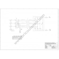 Ricambi Telwin per Saldatrice LINEAR 430 HD 230-400V - Schema Elettrico