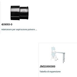 Makita Spare Parts for Band Saw LB1200F - Extension Table Set