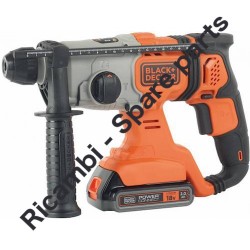 Black&Decker BCD900-QW Type 1 SDS Hammer Drill Parts