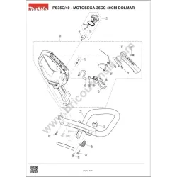 Dolmar Spare Parts for Chainsaw PS32C/40