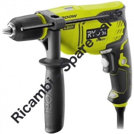 RYOBI RPD800-K Trapano a Percussione Ricambi