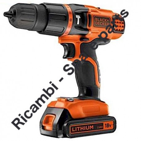 Black & Decker EGBL188 Ricambi