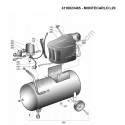 ABAC Montecarlo L20 Spare Parts - Compressor Drawing