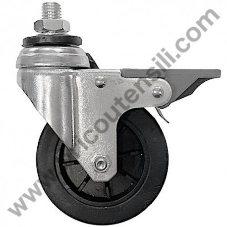 Compressori ABAC Ruota Pivottante 80MM C/Freno