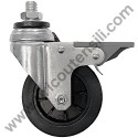 Compressori ABAC Ruota Pivottante 80MM C/Freno
