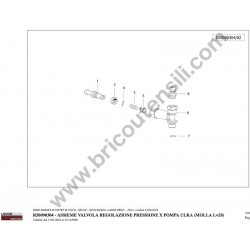 Lavor DAKOTA R2007XP Ricambi - Esploso 12