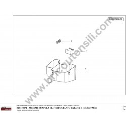 Lavor DAKOTA R2007XP Ricambi - Esploso 13