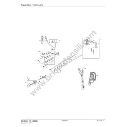 Stiga SBC 653 KD Spare Parts - Transmission Drawing