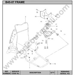Hitachi Spare Parts for Engine Brush Cutter CG47EY-T