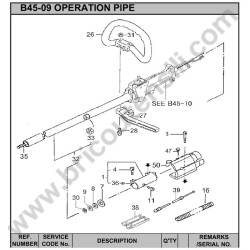 Hitachi Spare Parts for Engine Brush Cutter CG47EY-T