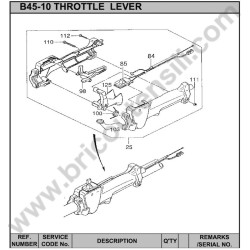 Hitachi Spare Parts for Engine Brush Cutter CG47EY-T