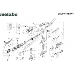 Metabo SSEP 1400 MVT Spare Parts